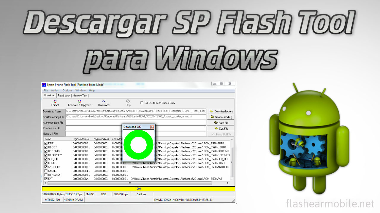 Sp flash tool for windows 10